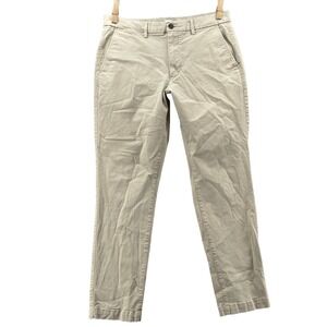 Gap Essential Khaki Athletic Pant Men's 33x31* Classic Preppy Performance Office